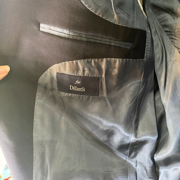 Hart Schaffner Marx for Dillard's Blazer in Navy - Picture 6 of 7